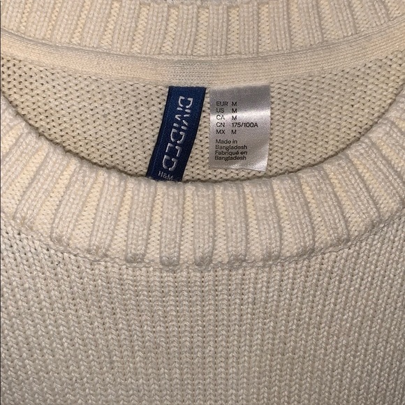 Cream Knit Sweater from Divided HM - Picture 2 of 4